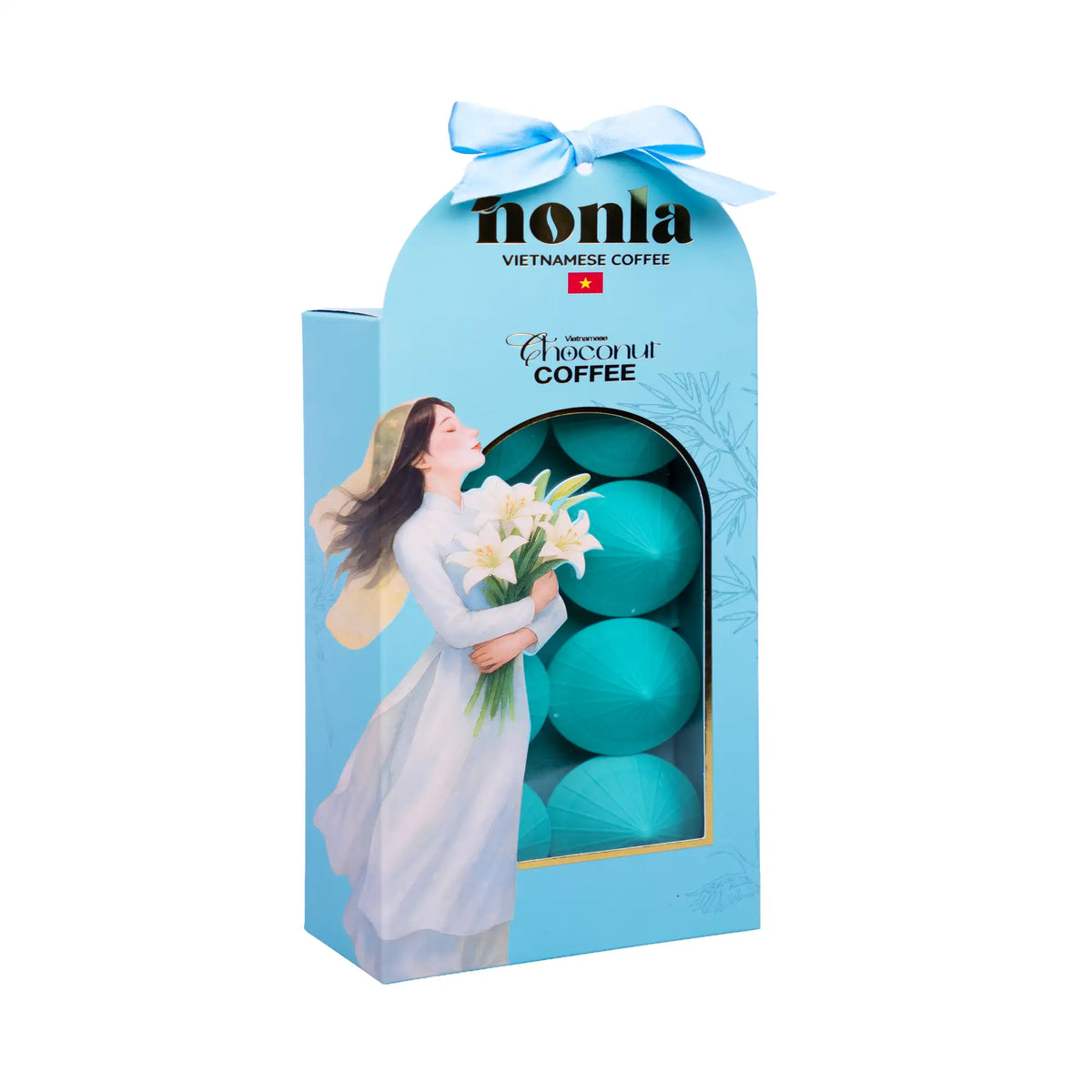 NONLA Coconut Latte Vietnamese Instant Coffee – Freeze-Dried | 8 Pods - Extra image 2